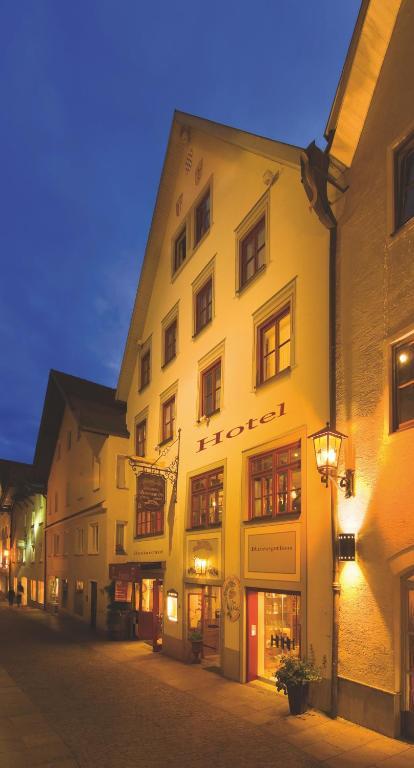 Altstadt-Hotel Zum Hechten Füssen Exterior foto